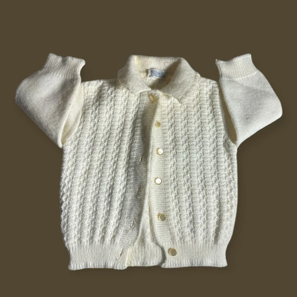 Vintage 1950’s Knitown orlon Acryllic baby suit 3M - Picture 2 of 7